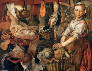 Kitchen Interior — Joachim Beuckelaer
