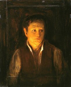 Study Of A Head For 'the Rabbit On The Wall' — Sir David Wilkie