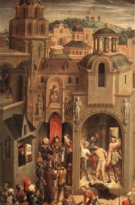 Escenas De La Pasión De Cristo (detalle) (14) — Hans Memling