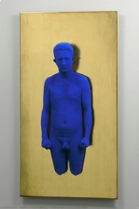 Portrait Relief Of Claude Pascal — Yves Klein