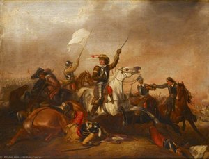 Cromwell At Marston Moor — Abraham Cooper