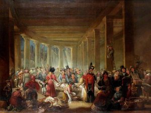 The Old Fish Market, Sandhill, Newcastle Upon Tyne — Henry Perlee Parker