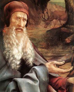 San Antonio (detalle) (8) — Matthias Grünewald
