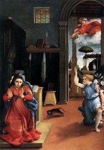 Annunciation — Lorenzo Lotto