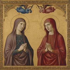 Eternal Devotion In Gilded Grace: A Singular Vision — Marc Duvallier