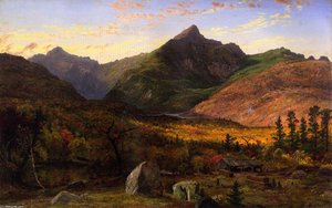 Mt. Jefferson, Pinkham Notch, White Mountains — Jasper Francis Cropsey