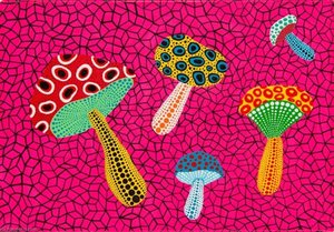 Mushrooms — Yayoi Kusama