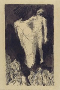 Paolo And Francesca In Hell (after Dante’s Divine Comedy, Inferno, Canto 5) — Arnold Böcklin