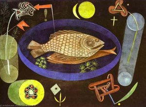 Umkreis Eines Fischs — Paul Klee