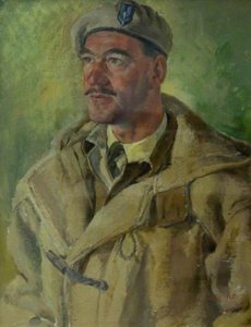 Captain L. E. George, Mc — Leslie Cole