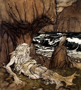 A Crowned Merman — آرثر راكهام