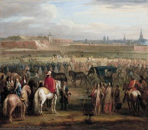 The Surrender Of Cambrai — Adam Frans Van Der Meulen