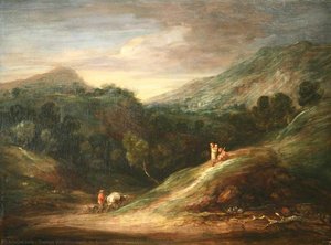 Un Vaste Paysage De Hautes Terres Boisées — Thomas Gainsborough