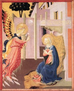 The Annunciation — Zanobi Strozzi