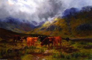 Morning Mists Glen Tilt — Louis Bosworth Hurt