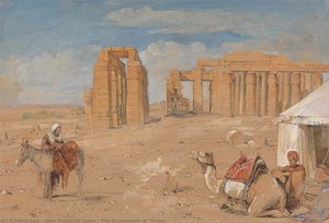 The Ramesseum At Thebes — John Frederick Lewis