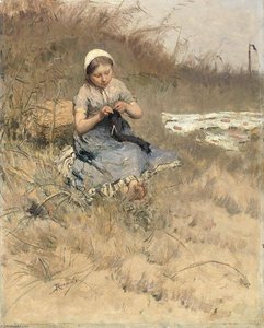 The Little Knitter — Бернардус Йоханнес (бернард) Бломмерс