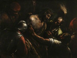 Christ Crowned With Thorns — Jacopo Bassano The Elder