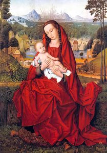 La Virgen Y El Niño — Hans Memling