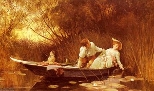 Sir Samuel Luke Simpletons The Sweet River — Samuel Luke Fildes
