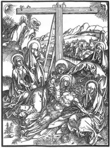 Le Lamentation Du Christ Mort — Albrecht Dürer