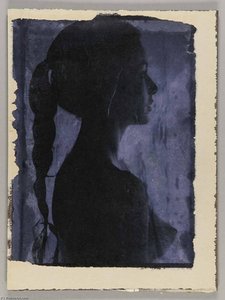 Untitled (bust Length Female Nude With Braid) — Joseph Cornell