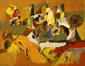 Golden Brown Painting — Arshile Gorky