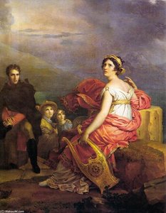 Corinne At Cape Miseno (detail) — François Gérard (françois Pascal Simon)