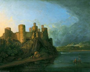 Conway Castle — George Barret The Elder