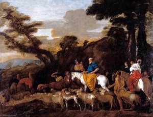 Jacob Leading The Flocks Of Laban — Giovanni Benedetto Castiglione