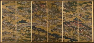 Rakuchū Rakugai Zu (funaki) — Araki Katsumochi