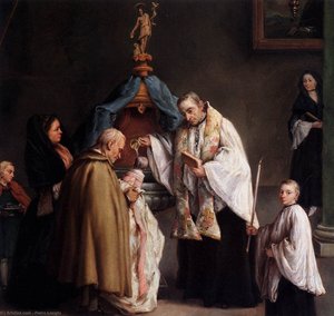 The Baptism — Pietro Longhi