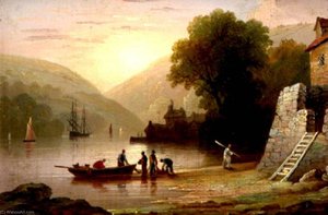 Dittisham, River Dart, Devon — John Wallace Tucker