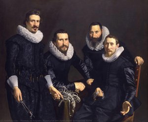 Syndics Of The Amsterdam Goldsmiths Guild — Thomas De Keyser