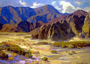 Desert Mountains, Coachella Valley — Franz Bischoff