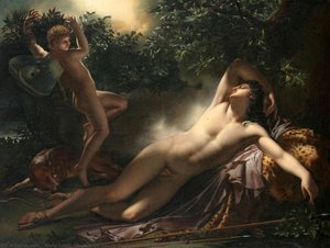 The Sleep Of Endymion — Anne-louis Girodet