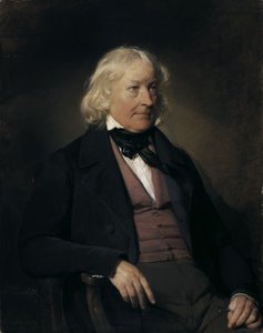 Portrait Of Sculptor Bertel Thorvaldsen — Friedrich Ritter Von Amerling