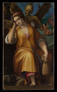 Allegory Of Avarice — Jacopo Ligozzi