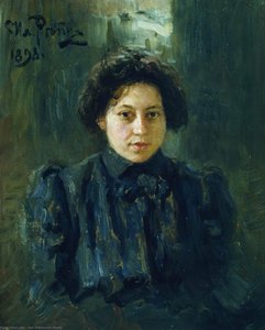 Portrait Of The Artist Daughter Nadezhda — Ilya Yefimovich Repin