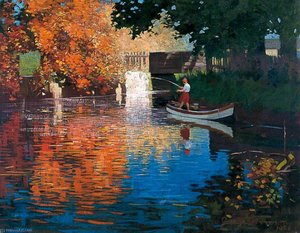 The Lock, Stamford Bridge, Near York — George Harrison