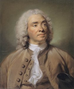 Portrait Of Gabriel Huquier — Jean Baptiste Perronneau