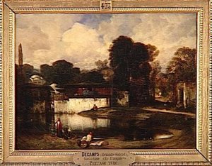 Paysage Turc — Alexandre Gabriel Decamps