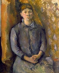 Madame Cézanne Portree — Paul Cézanne