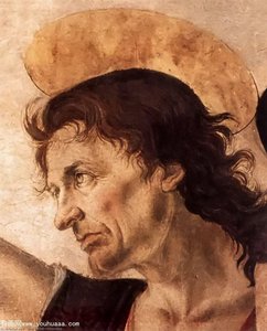 The Baptism Of Christ (detail) — Andrea Del Verrocchio