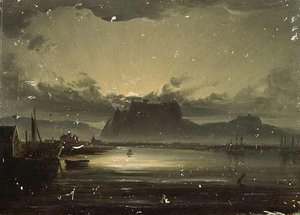 Vue De Fredrikshald (aujourd'hui Halden) — Peder Balke