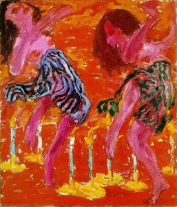 Candle Dancers — Emile Nolde