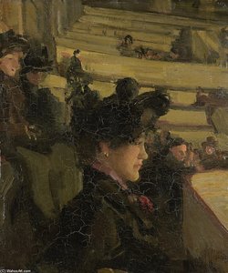 In Theatre — Isaac Lazarus Israels