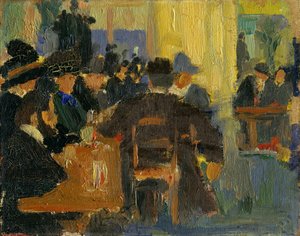 Parisian Cafes — Amadeo De Souza-cardoso