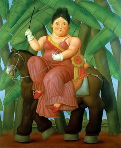Il Presidente E La First Lady — Fernando Botero