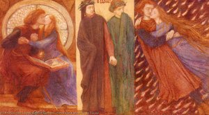 Paolo E Francesca Da Rimini — Dante Gabriel Rossetti